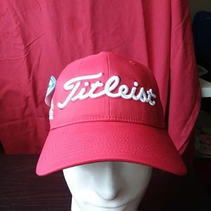 Titleist Red Golf hat